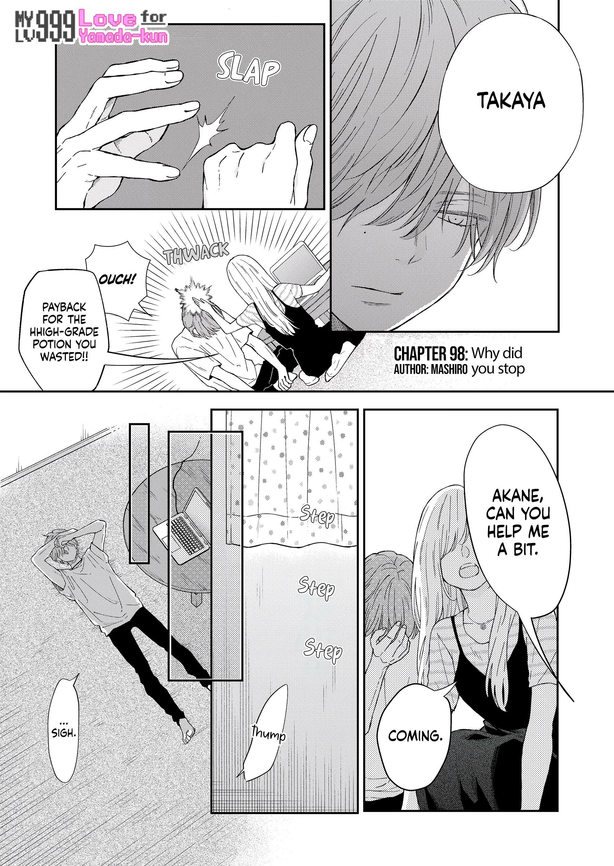 Read My Lv999 Love For Yamada-Kun Chapter 102 - Manganelo