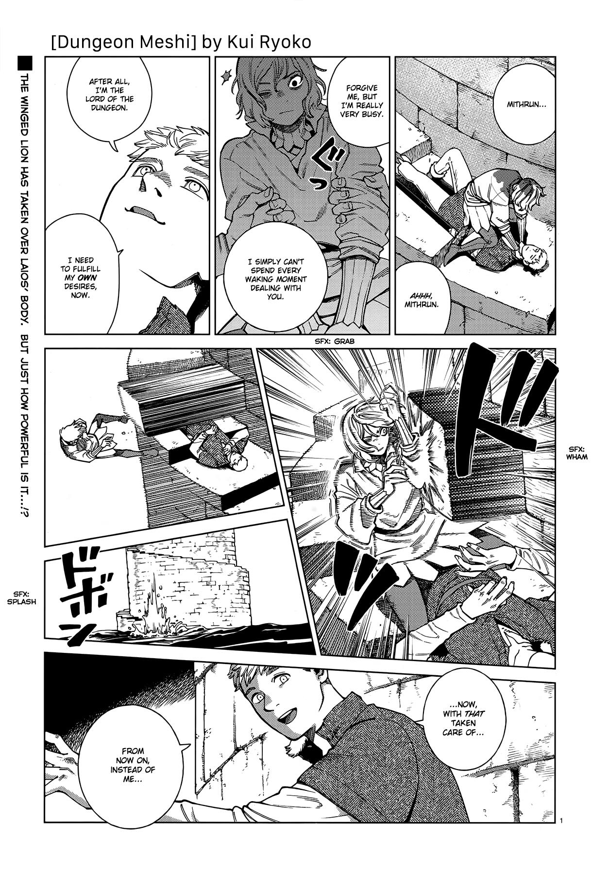 Dungeon Meshi Chapter 90: Winged Lion V page 1 - Mangakakalot