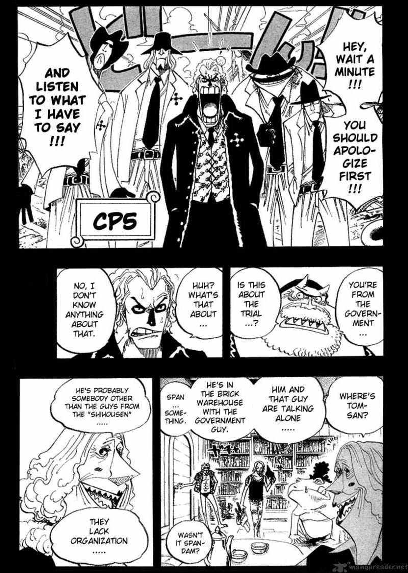 One Piece Chapter 355 : Spandam page 7 - Mangakakalot
