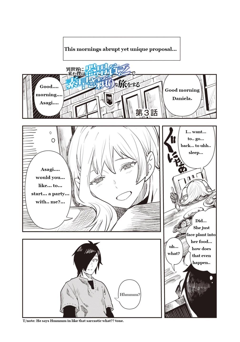 Jack Of All Trades Manga Read I Came To Another World As A Jack Of All Trades And A Master Of None  To Journey While Relying On Quickness Chapter 4 on Mangakakalot