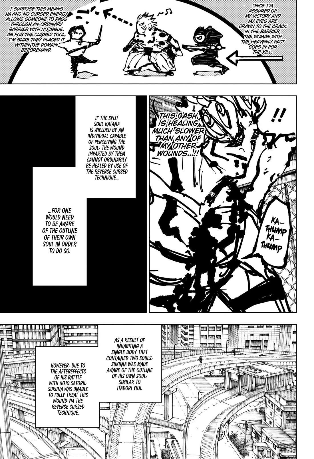 Jujutsu Kaisen Chapter 252: The Decisive Battle In The Uninhabited, Demon-Infested Shinjuku ㉔ page 7 - kaisenjujutsu.com