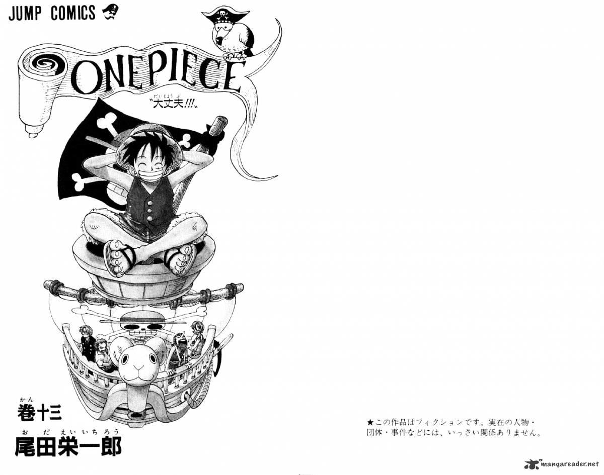 One Piece Chapter 109 : Problems With Responsibilty page 4 - Mangakakalot