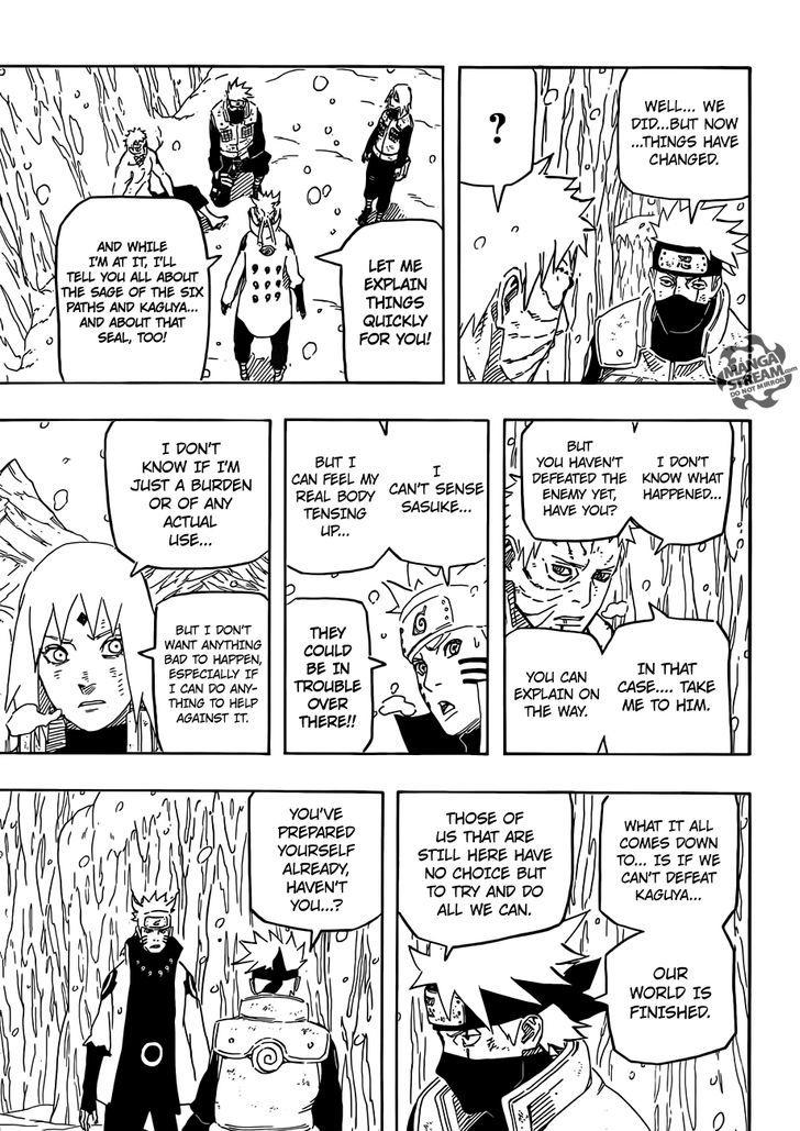 Naruto Vol.71 Chapter 683 : I Had The Same Dream As You  