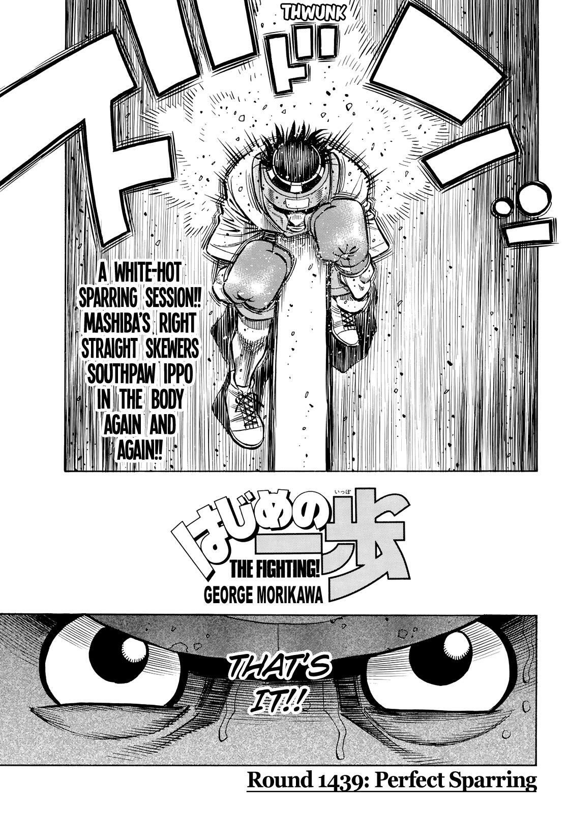 Read Hajime No Ippo Chapter 1428: Resolve? - Manganelo