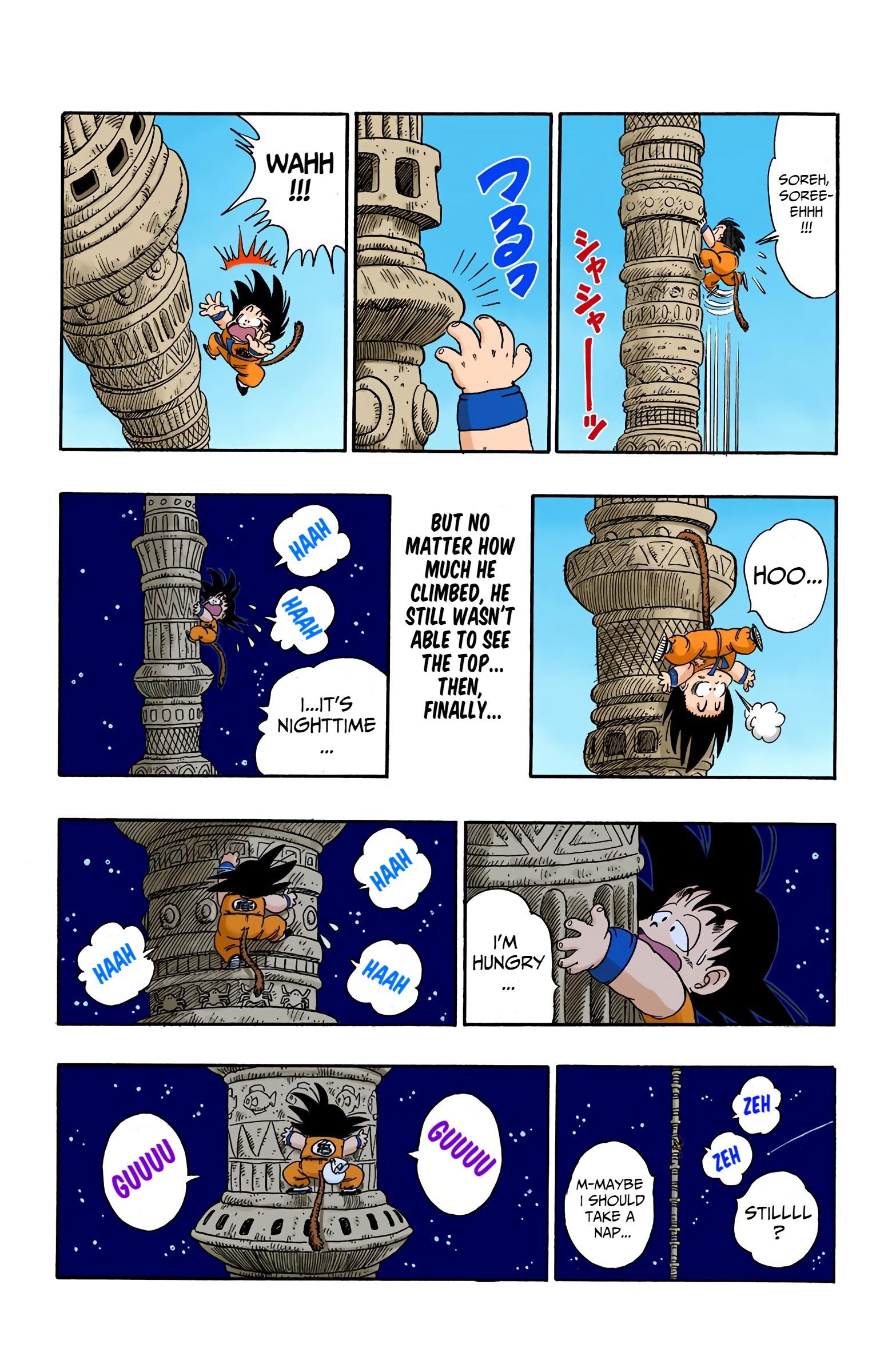 Dragon Ball - Full Color Edition Vol.7 Chapter 87: The Great Climb page 14 - Mangakakalot