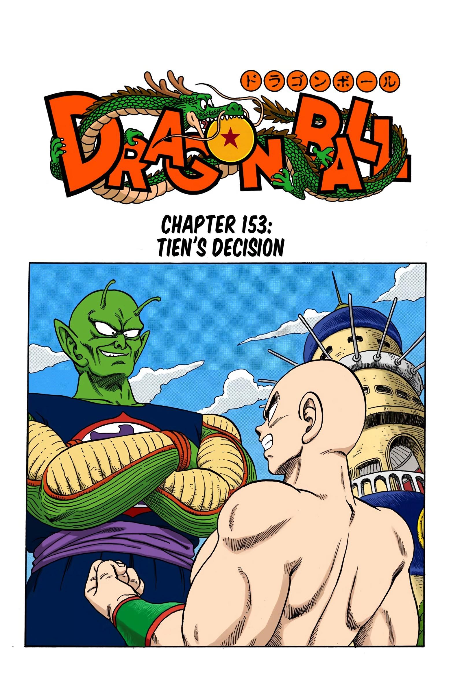 Dragon Ball - Full Color Edition Vol.13 Chapter 153: Tenshinhan's Decision!! page 1 - Mangakakalot