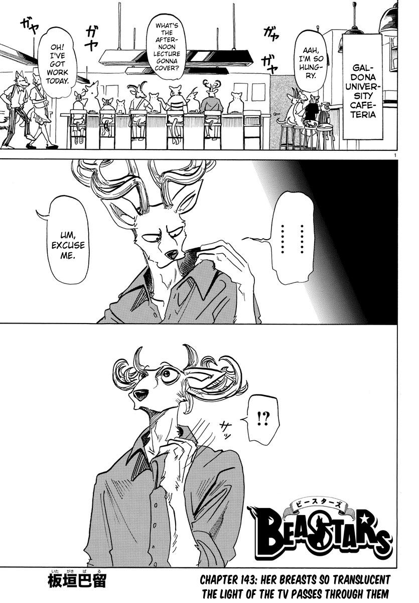 Beastars Chapter 143 Manga Online Mangatown Buzz