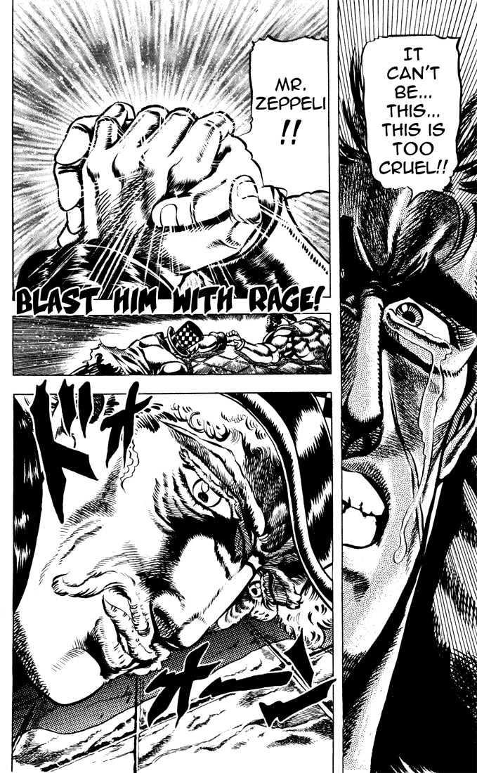 Jojo's Bizarre Adventure Vol.4 Chapter 35 : Blast Him With Rage! page 1 - 