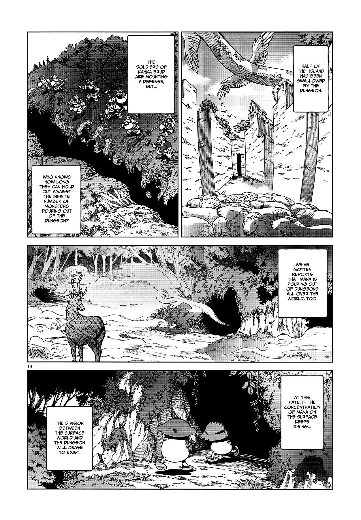 Dungeon Meshi Chapter 86: Winged Lion page 14 - Mangakakalot