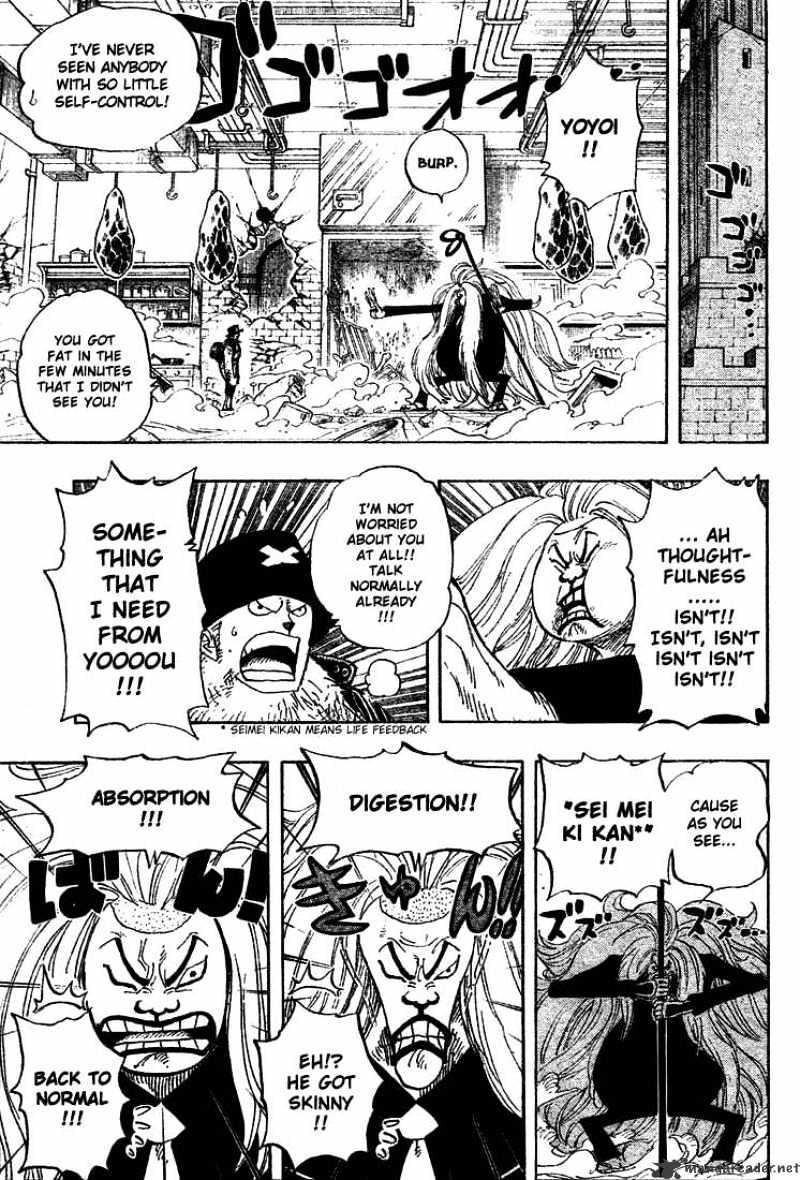 One Piece Chapter 406 : Seimei Kikan page 10 - Mangakakalot