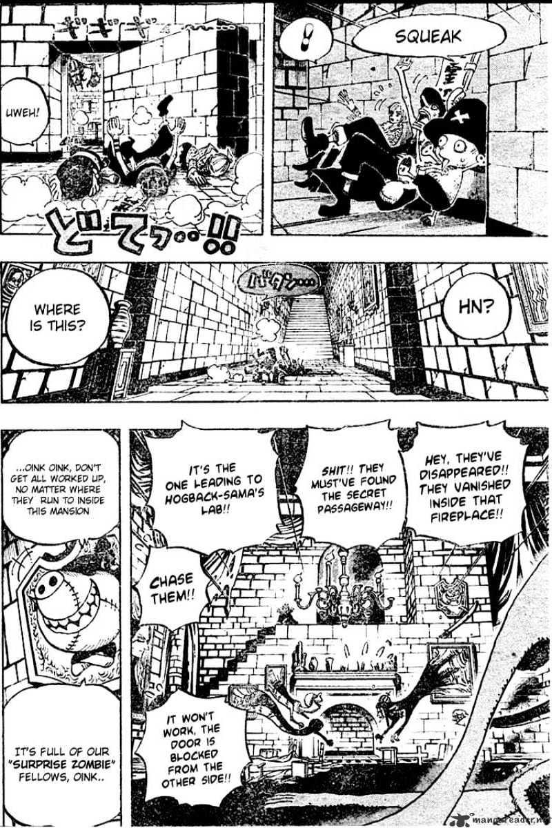 One Piece Chapter 447 : Surprise Zombie page 18 - Mangakakalot