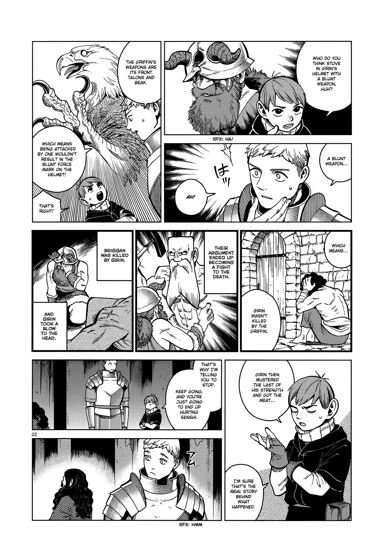 Dungeon Meshi Chapter 49: Griffin Soup page 22 - Mangakakalot