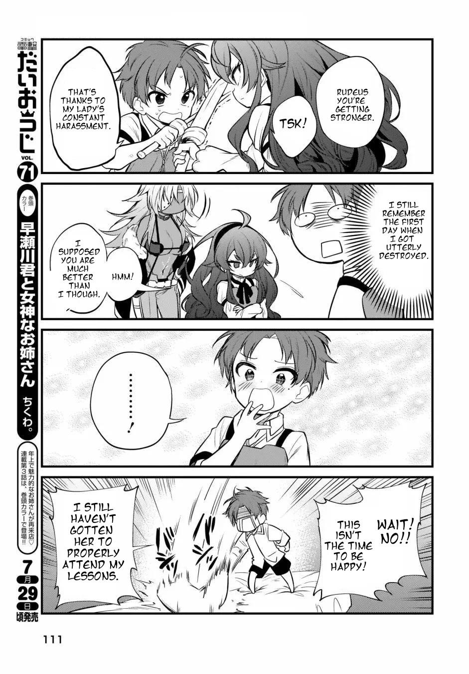 MUSHOKU TENSEI: EVEN IF IT'S A 4-KOMA, I'LL GET SERIOUS chapter-9 Page 6