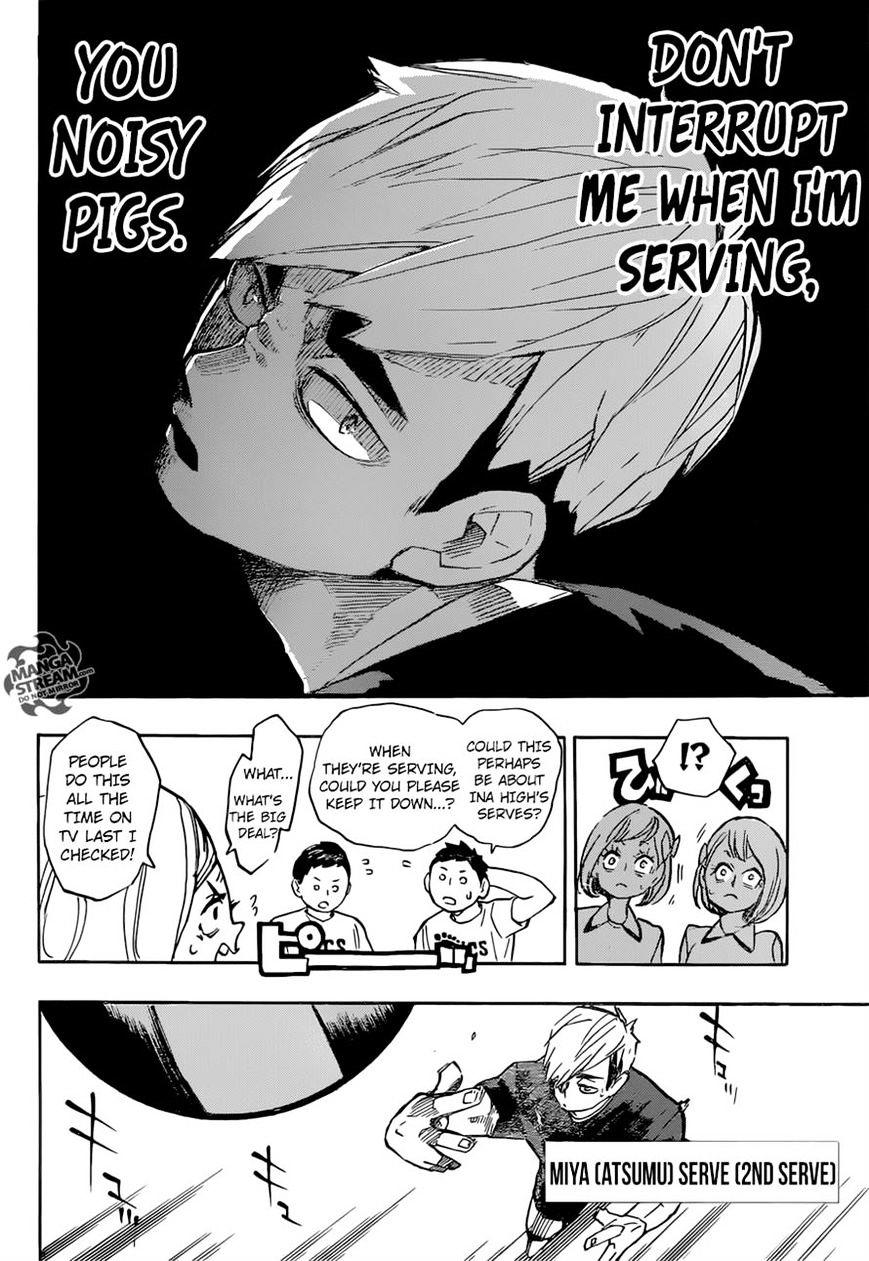 Haikyuu!!, Chapter 249 - Cacophony and Silence - Haikyuu!! Manga Online