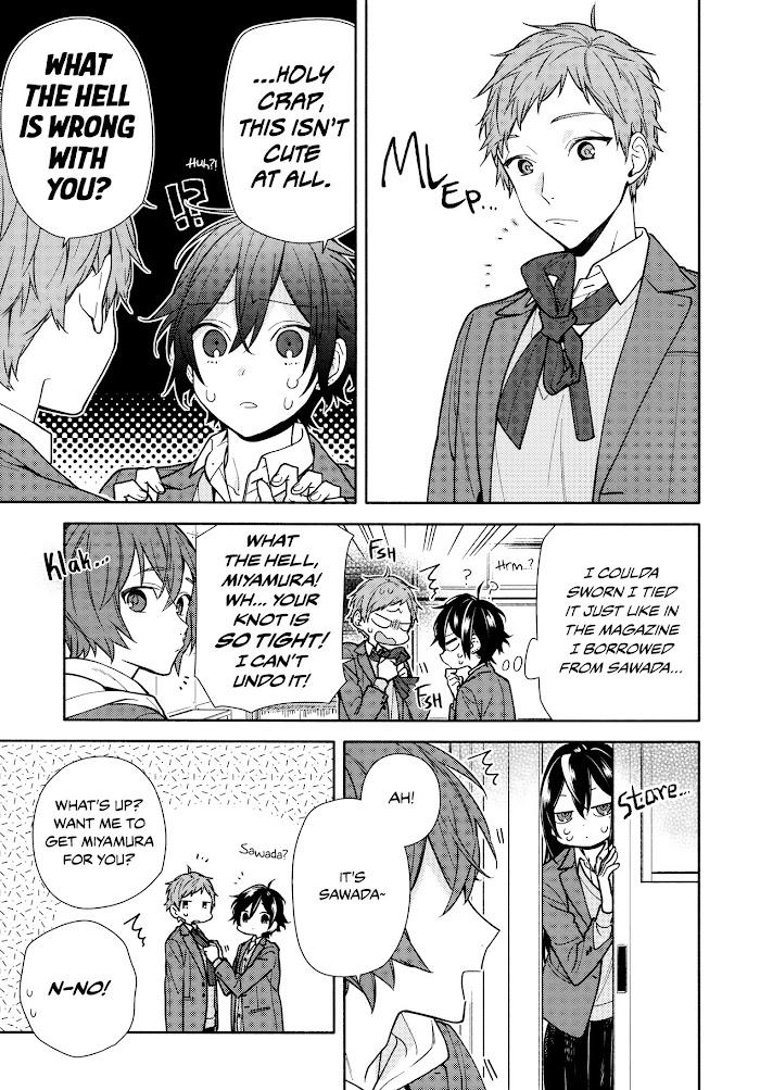 Hori-San To Miyamura-Kun Chapter 117 page 15 - Horimiya Webcomic