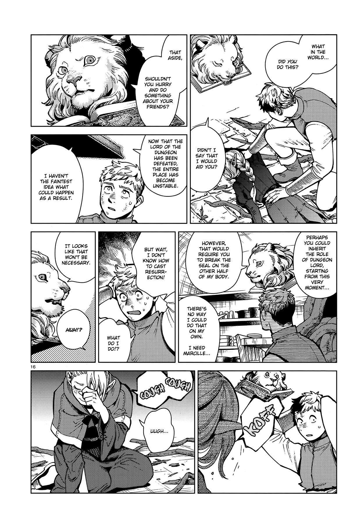 Dungeon Meshi Chapter 72: Thistle V page 16 - Mangakakalot