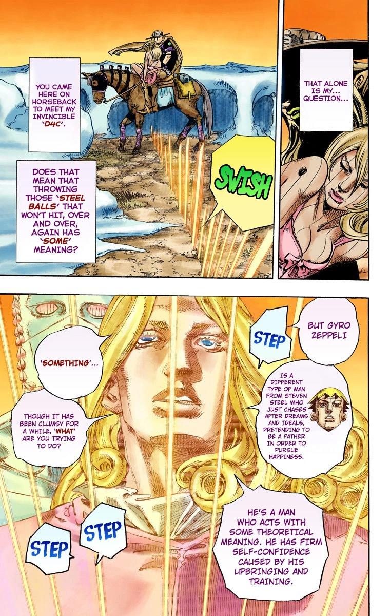 Jojo S Bizarre Adventure Part 7 Steel Ball Run Vol 21 Chapter D4c Part 15 Love Train Mangakakalots Com