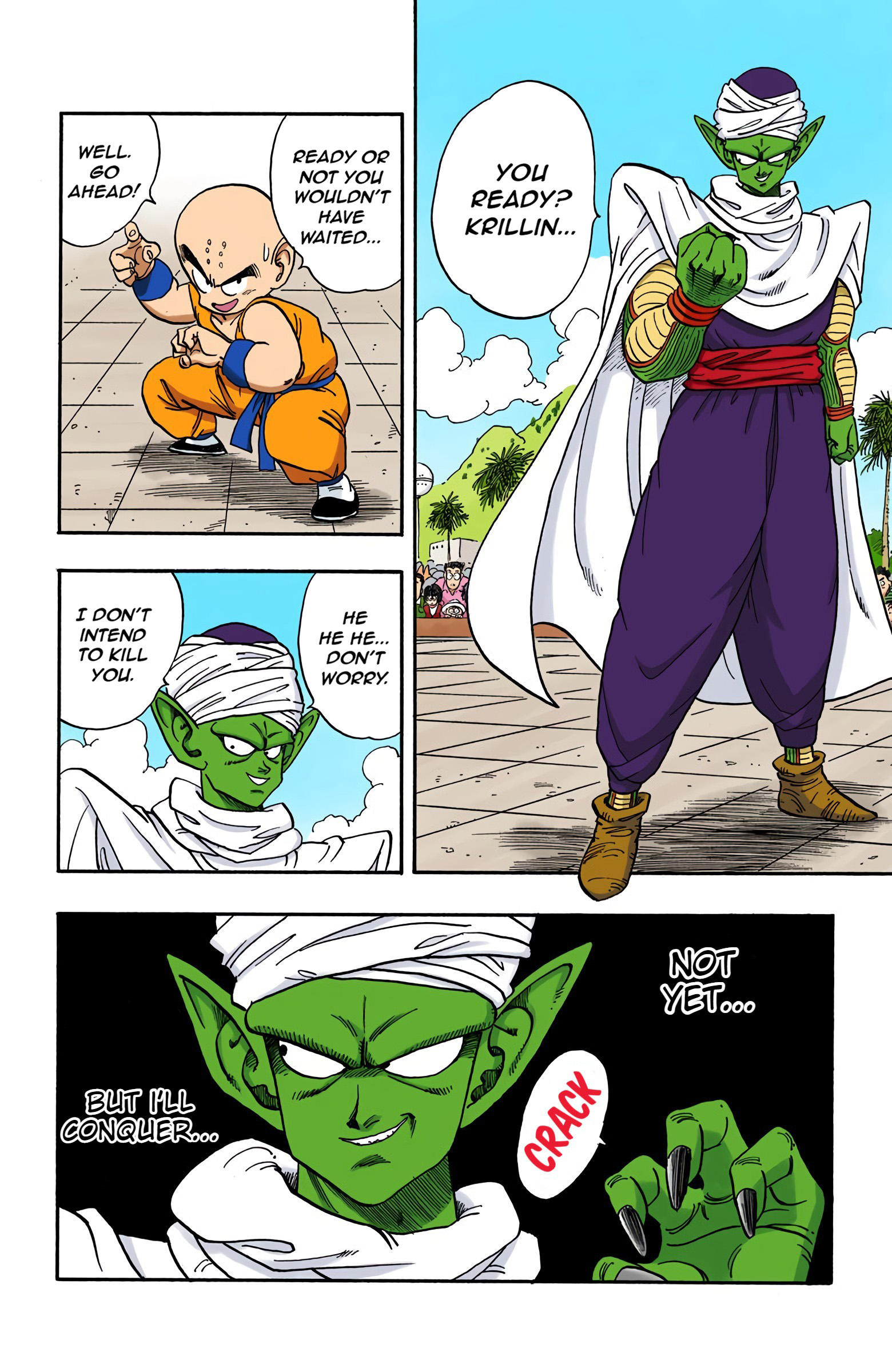 Dragon Ball - Full Color Edition Vol.15 Chapter 173: Kuririn Vs. Demon Junior, Part 2 page 2 - Mangakakalot