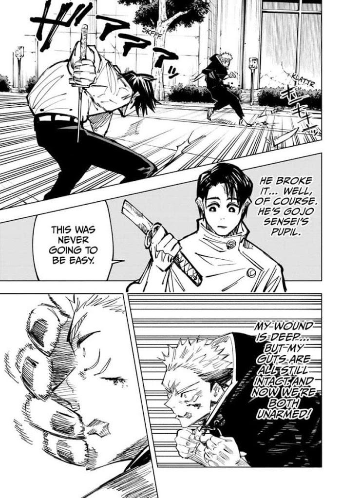 Jujutsu Kaisen Chapter 141: The Front Of The Back page 11 - Mangakakalot