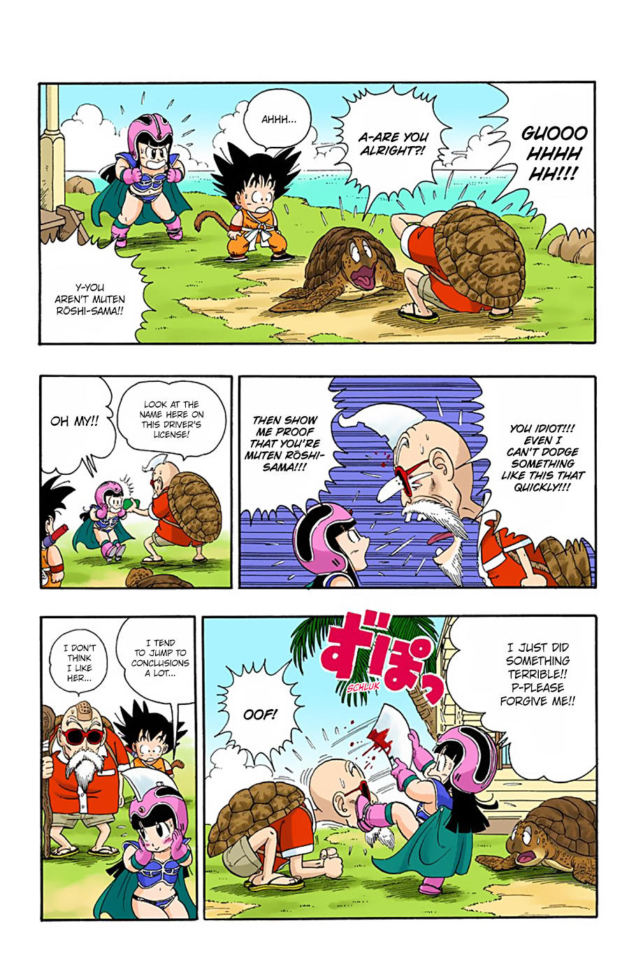 Dragon Ball - Full Color Edition Vol.1 Chapter 13: Kame Sen'nin's Bashо̄sen page 4 - Mangakakalot