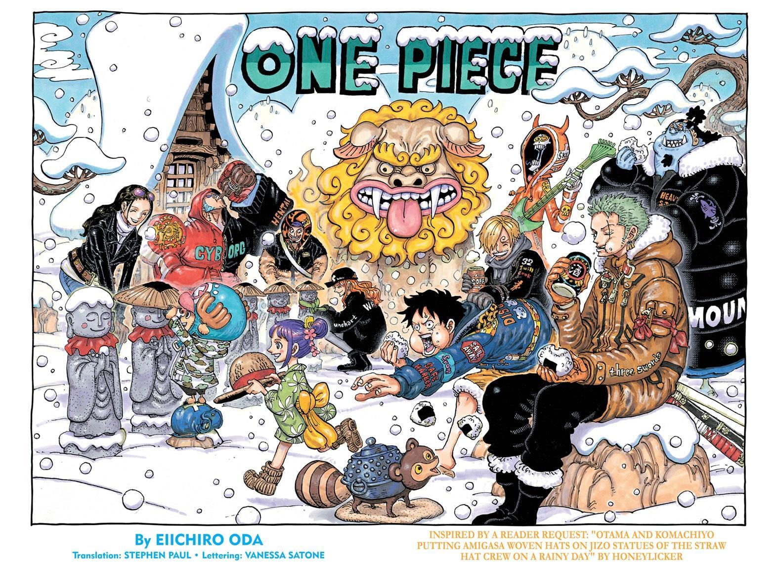 The New Emperor - One Piece Manga Chapter 1058 Fully Coloured