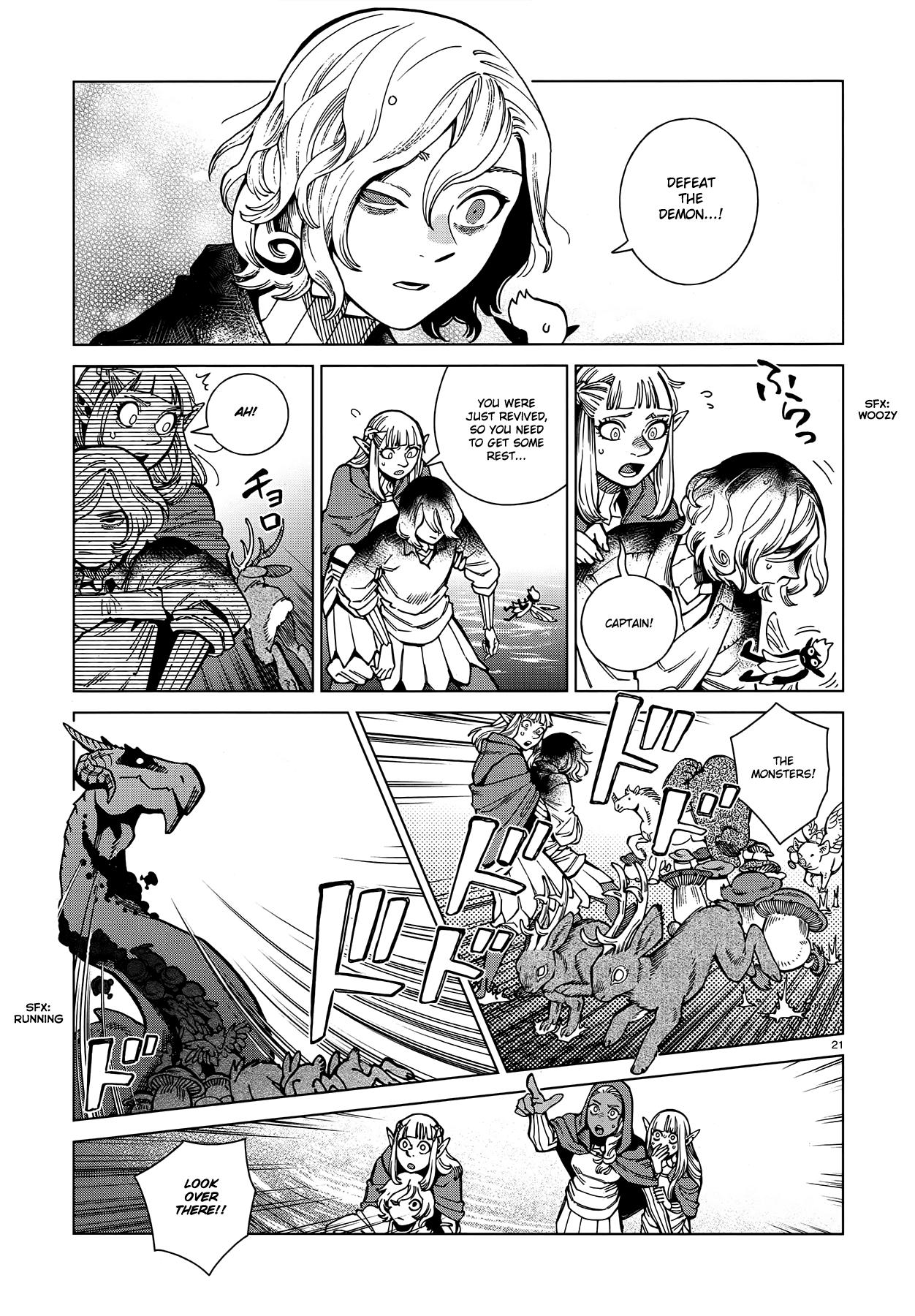 Dungeon Meshi Chapter 86: Winged Lion page 21 - Mangakakalot