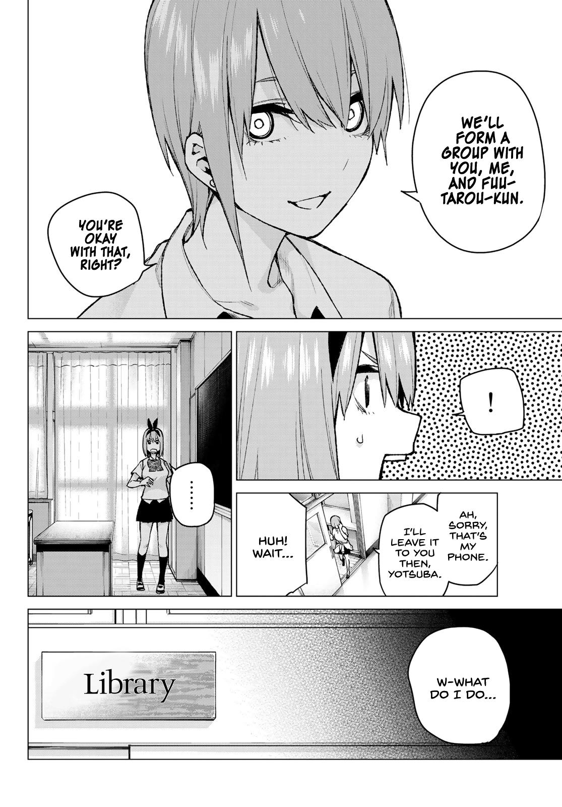 Read Go-Toubun No Hanayome Chapter 90: Chapter 90: A Certain Boy And I ② -  Manganelo