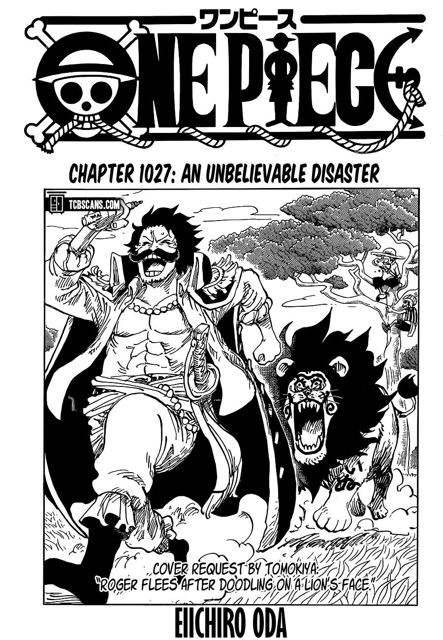 One Piece Capítulo 1061 – Mangás Chan
