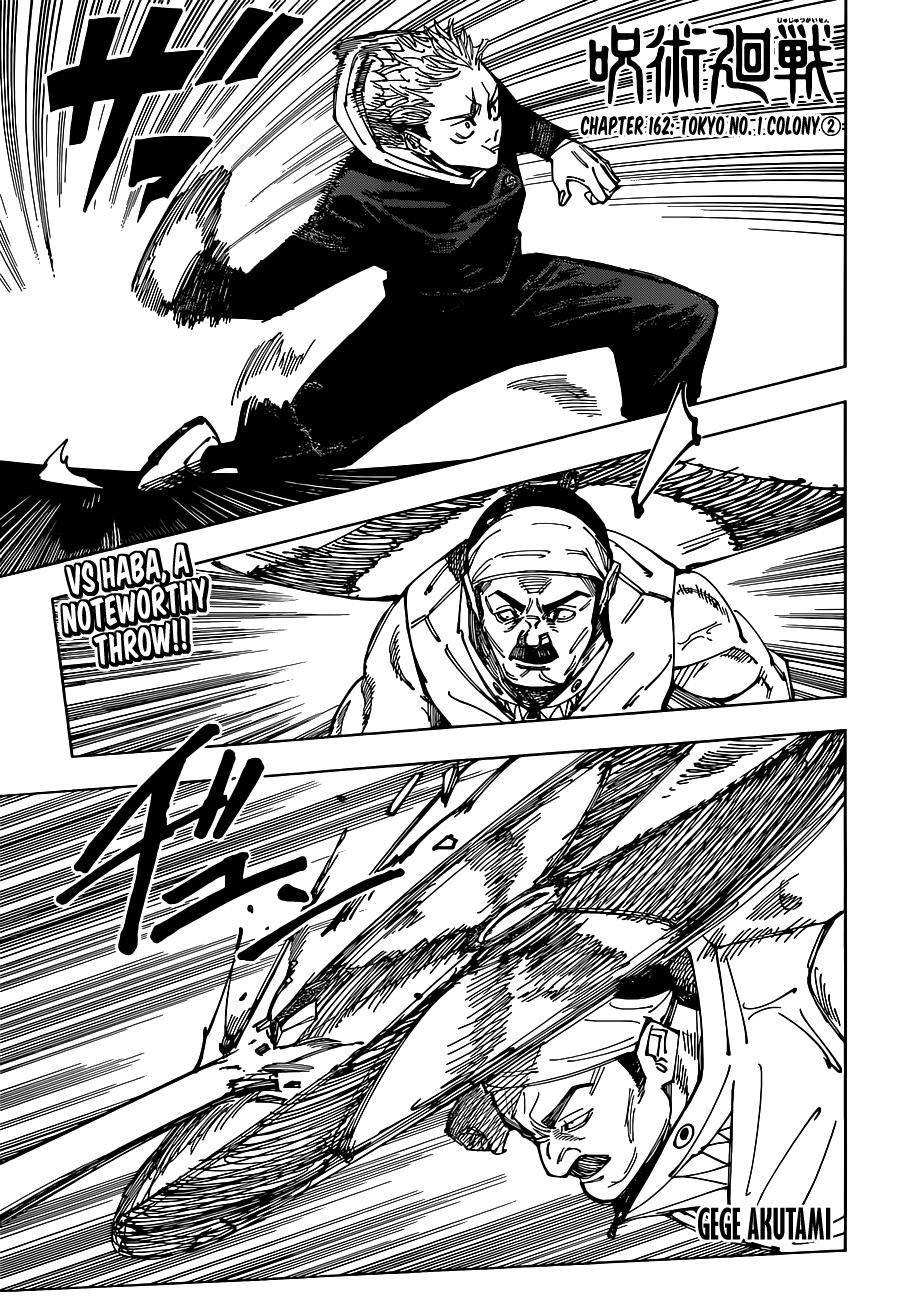 Jujutsu Kaisen Chapter 162 page 1 - Mangakakalot