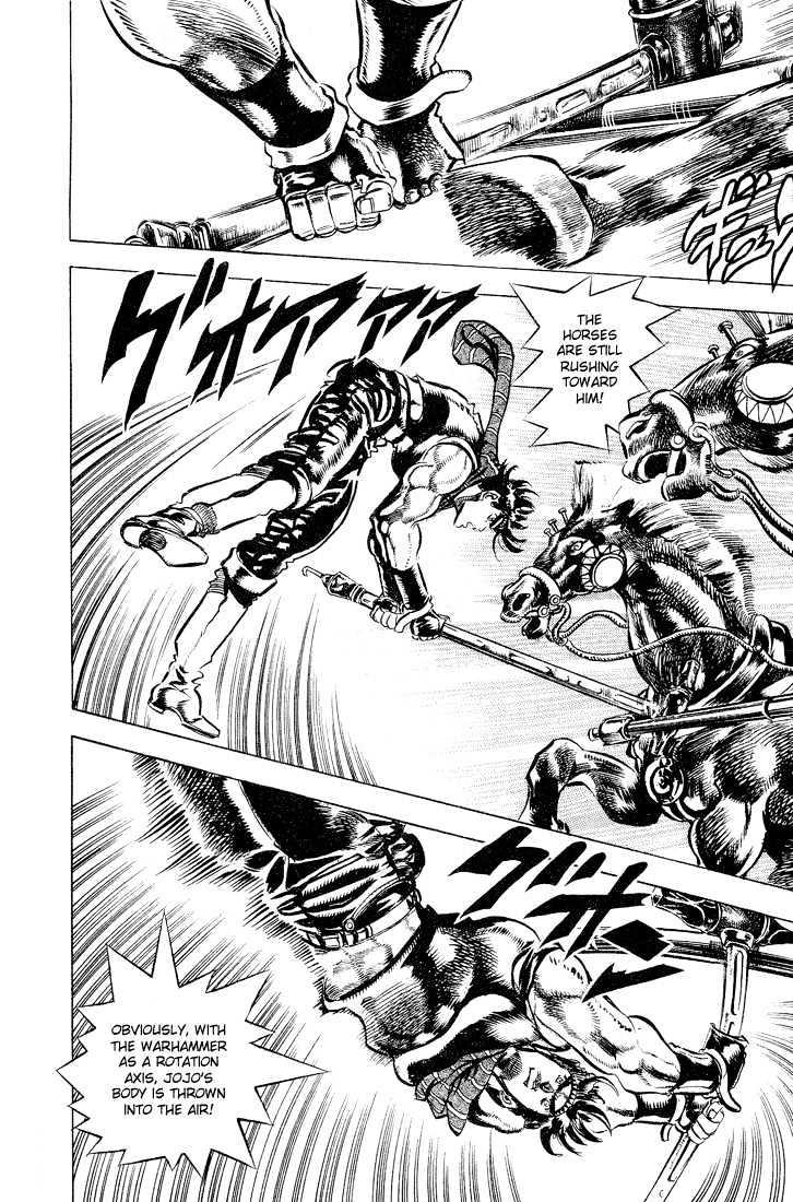 Jojo's Bizarre Adventure Vol.11 Chapter 99 : The Pillar And The Warhammer page 14 - 