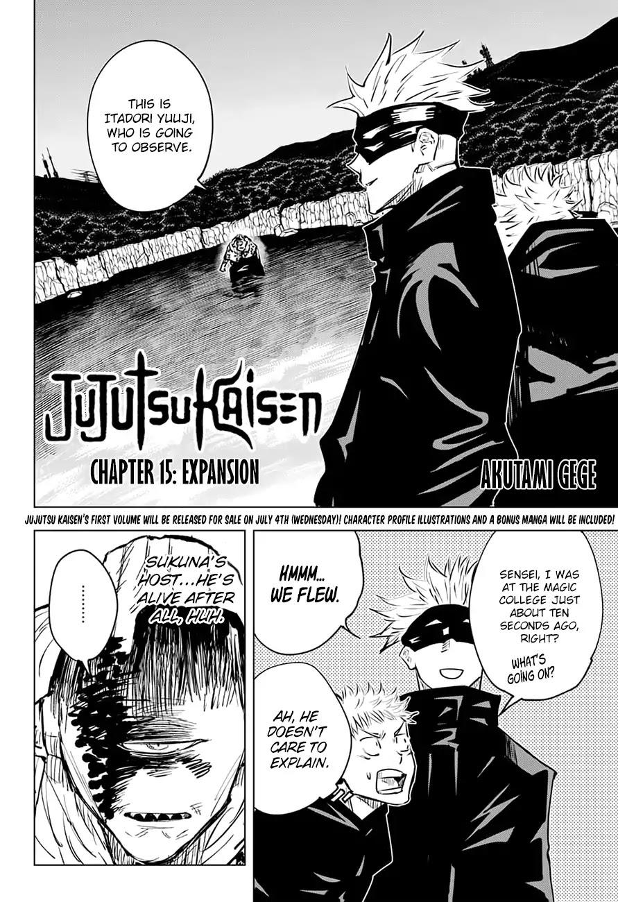 Jujutsu Kaisen Chapter 15: Expansion page 5 - Mangakakalot