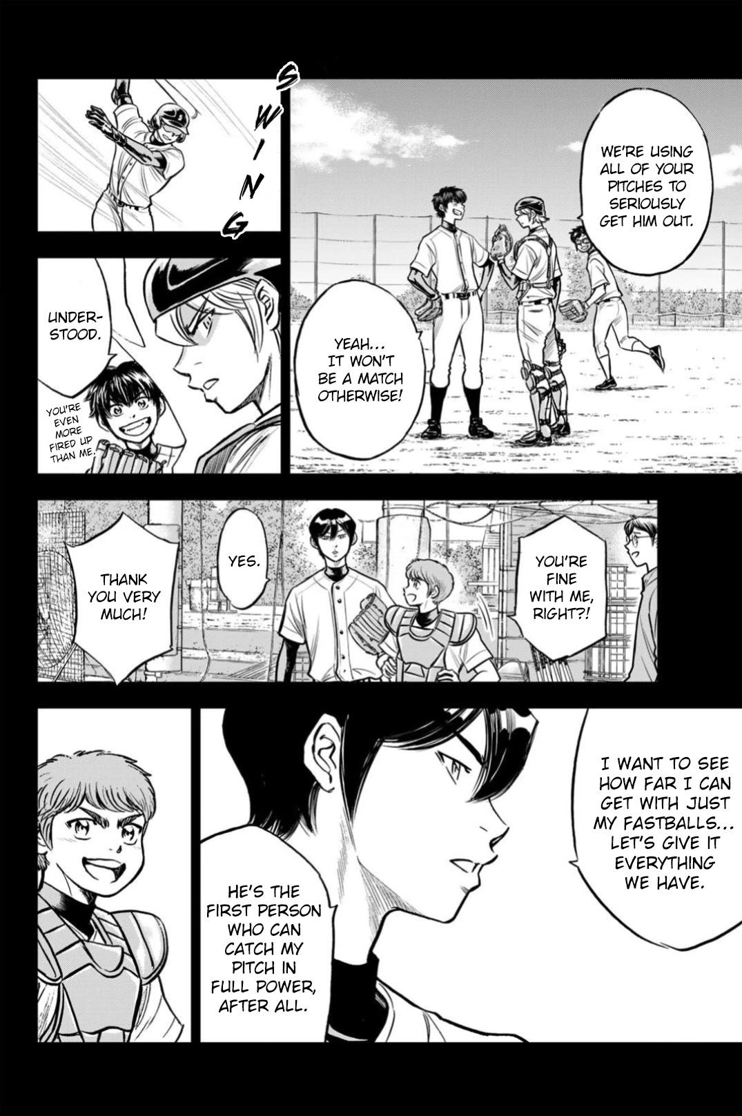 Diamomd no Ace Act II - Chapter 308.5 : r/AceOfTheDiamond