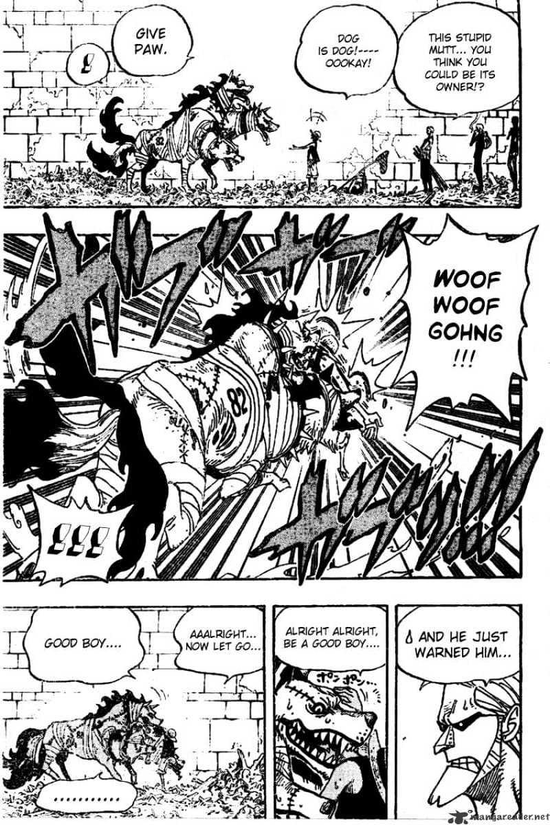 One Piece Chapter 447 : Surprise Zombie page 3 - Mangakakalot