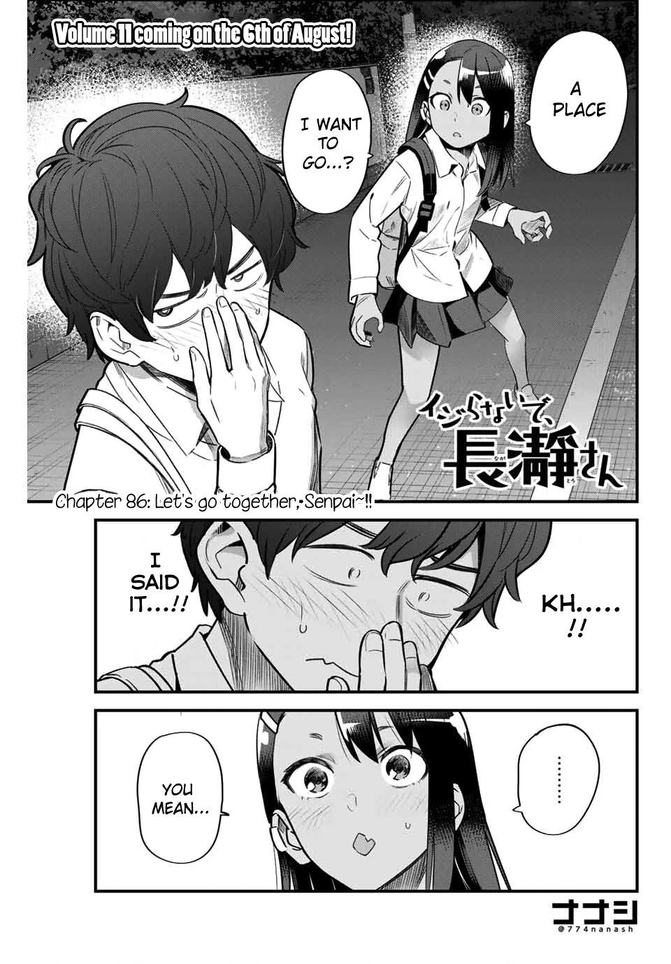 Don't Toy With Me, Miss Nagatoro, Chapter 39 - Don't Toy With Me, Miss  Nagatoro Manga Online