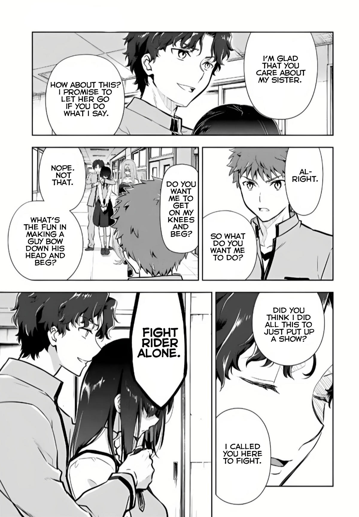 Read Fate/stay Night - Heaven's Feel Chapter 85: Day 9 / Rain (6