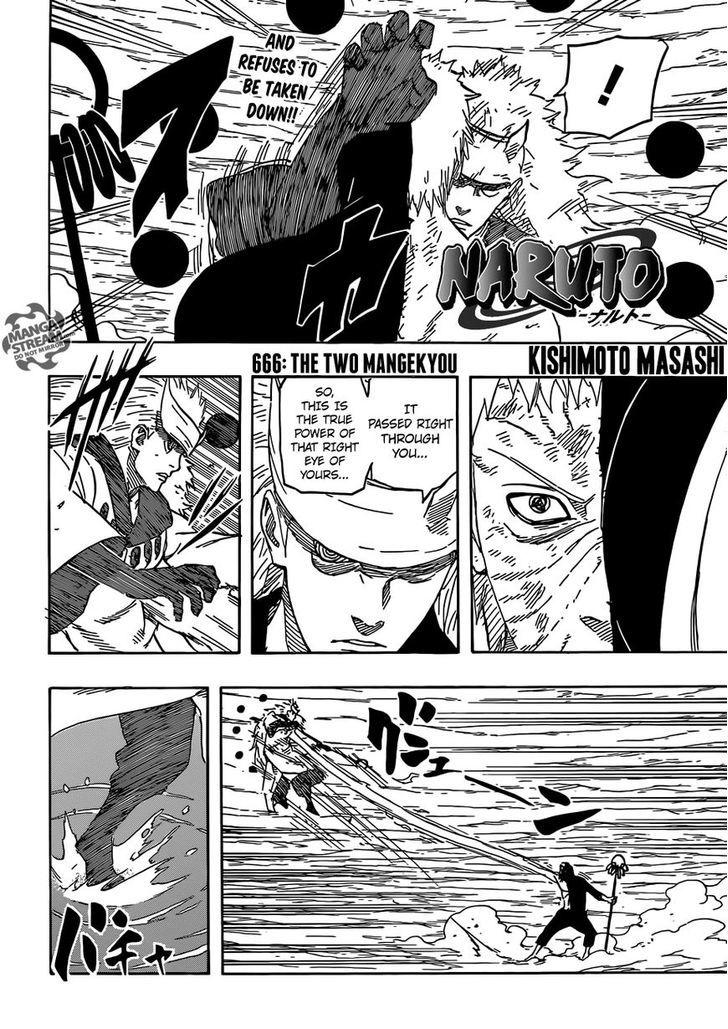 Naruto Vol.69 Chapter 666 : The Two Mangekyou  
