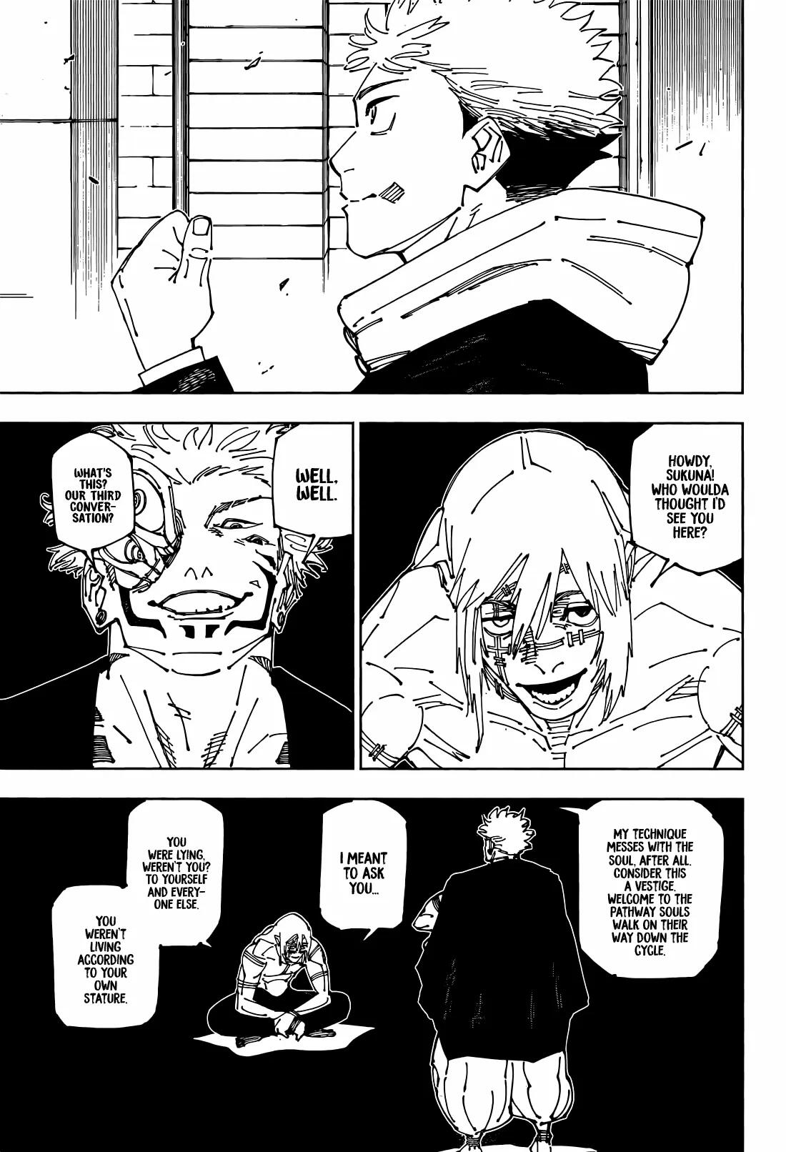 Jujutsu Kaisen Chapter 271 page 18 - kaisenjujutsu.com