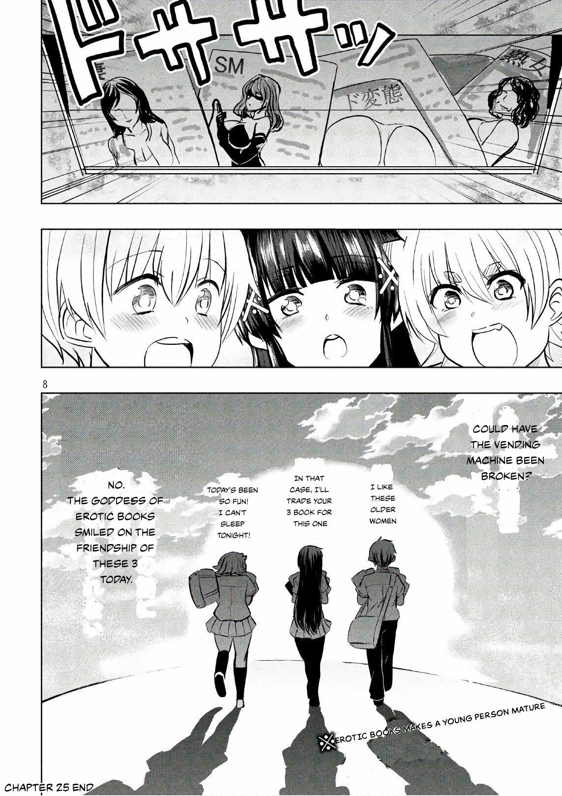 A Girl Who Is Very Well-Informed About Weird Knowledge, Takayukashiki Souko-San Chapter 25: Erotic Book page 8 - Mangakakalots.com