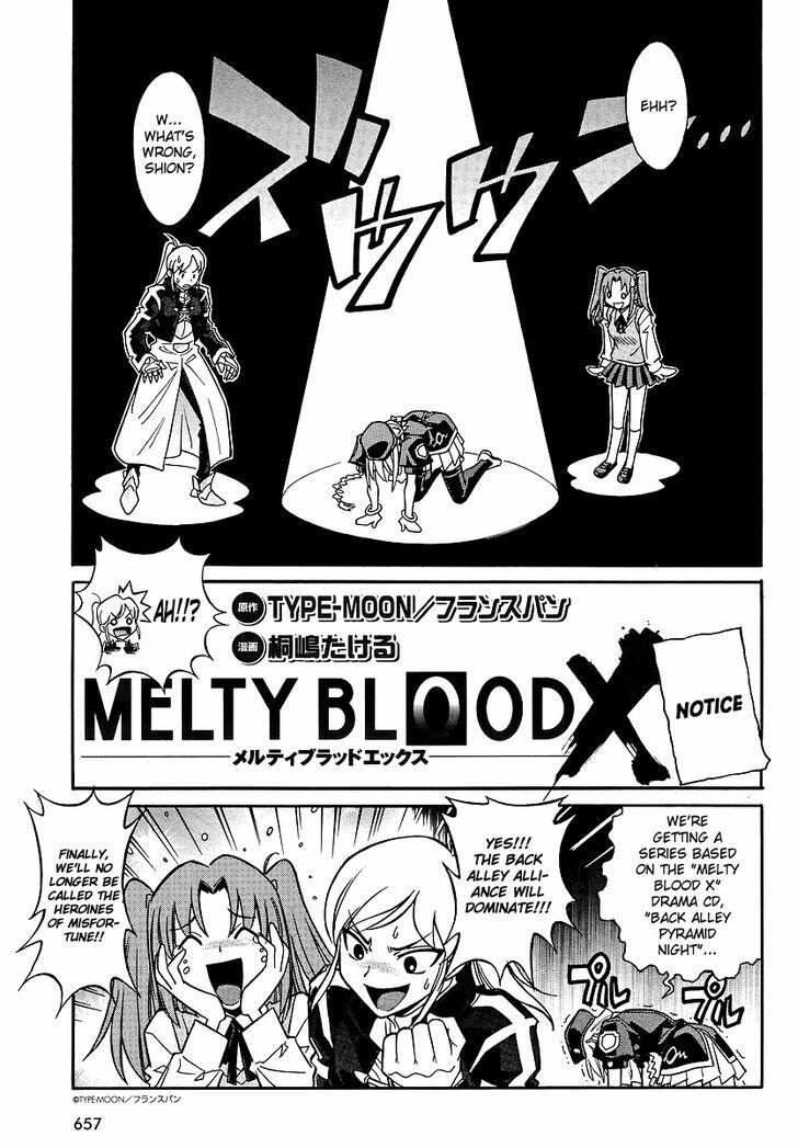 Read Melty Blood X Vol 1 Chapter 0 Prologue On Mangakakalot