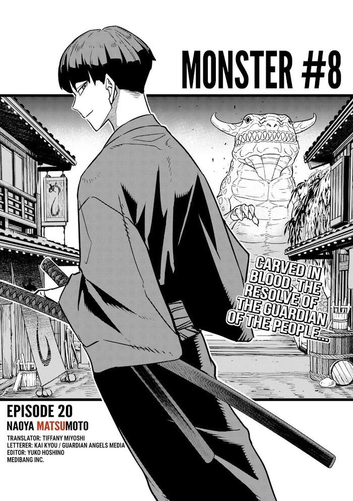 Kaiju No. 8 Chapter 20 page 1 - Mangakakalot