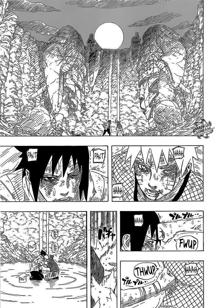 Vol.72 Chapter 697 – Naruto and Sasuke 4 | 15 page