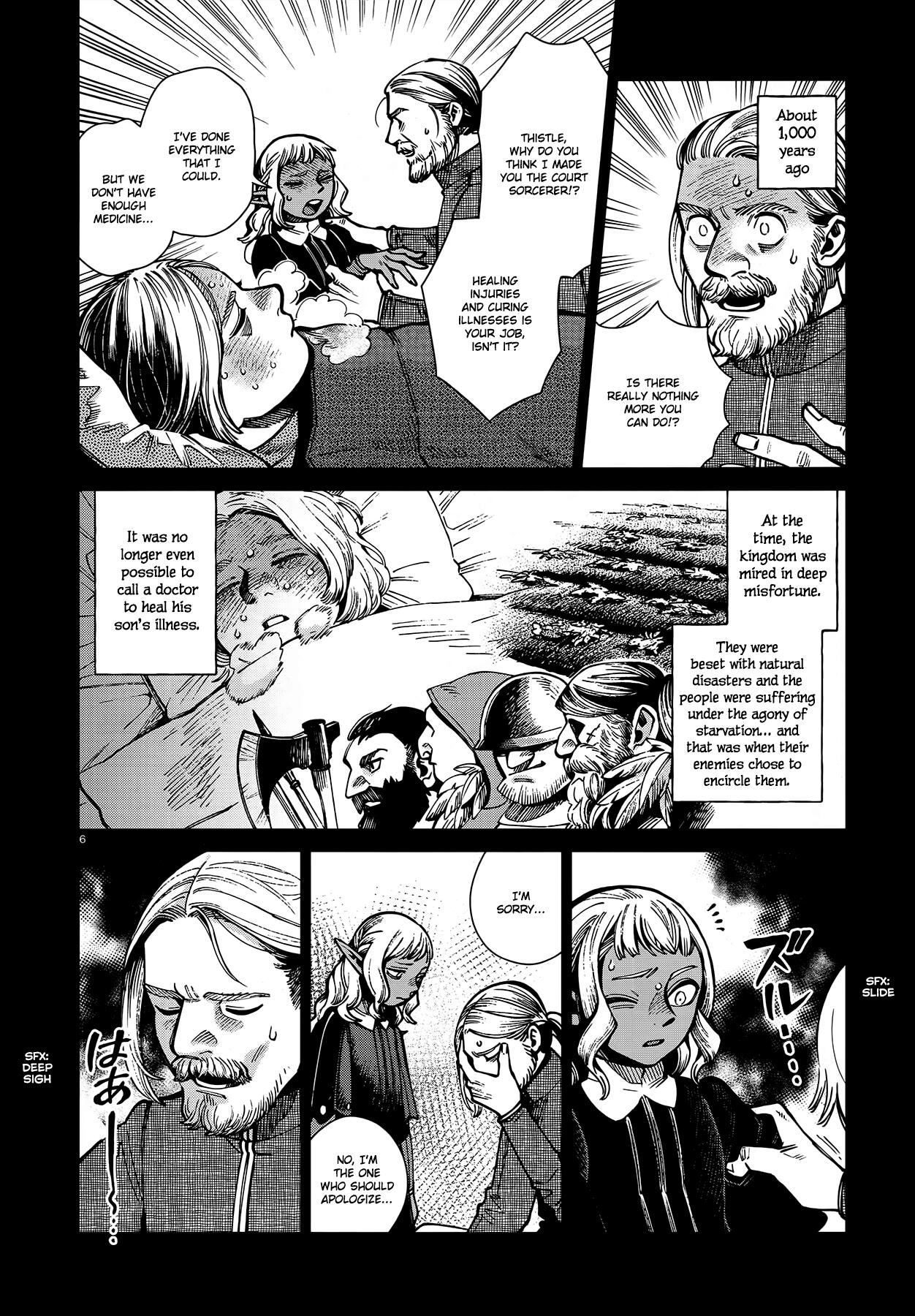Dungeon Meshi Chapter 68: Thistle page 6 - Mangakakalot