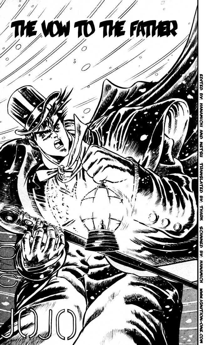 Jojo's Bizarre Adventure Vol.1 Chapter 7 : The Vow To The Father page 1 - 