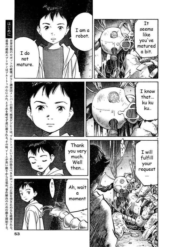 Pluto Vol.8 Chapter 59 : Various Reunions page 4 - Mangakakalot