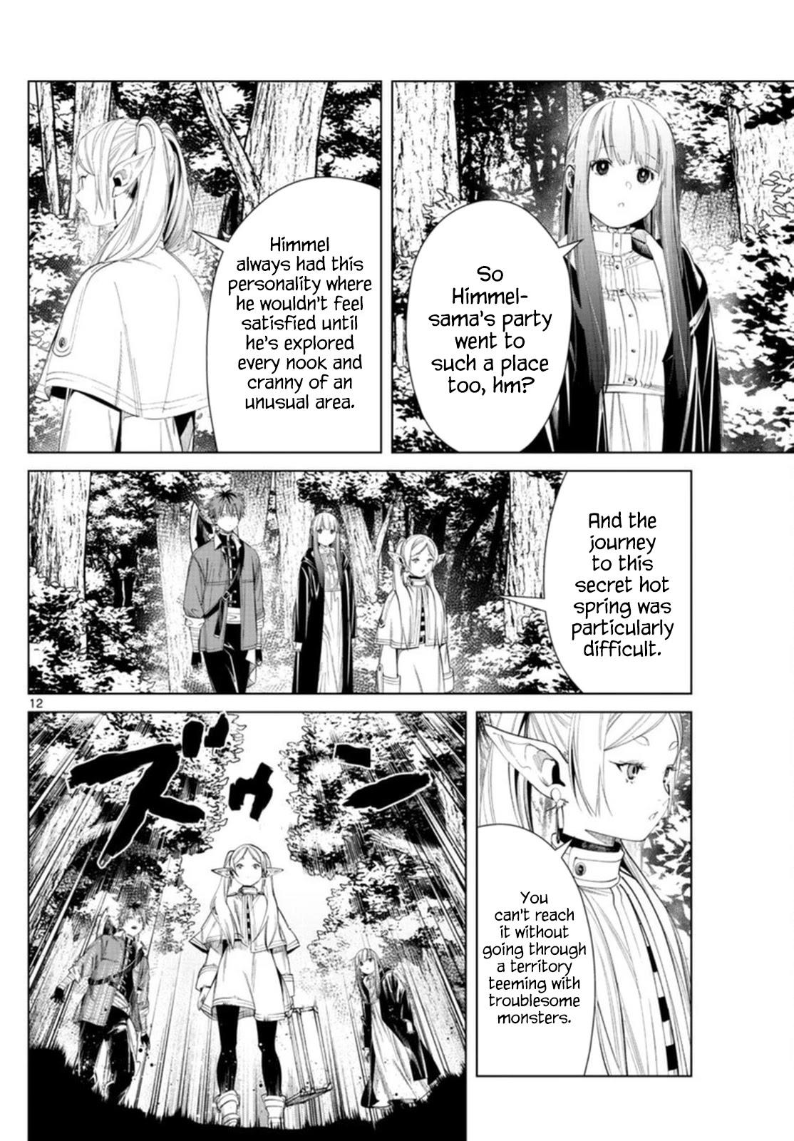 Sousou No Frieren Chapter 65: The Secret Hot Spring Of The Etwas Mountains page 12 - Mangakakalot