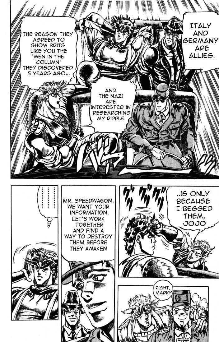 Jojo's Bizarre Adventure Vol.7 Chapter 65 : The Truth That Hides In The Mouth Of Truth page 8 - 