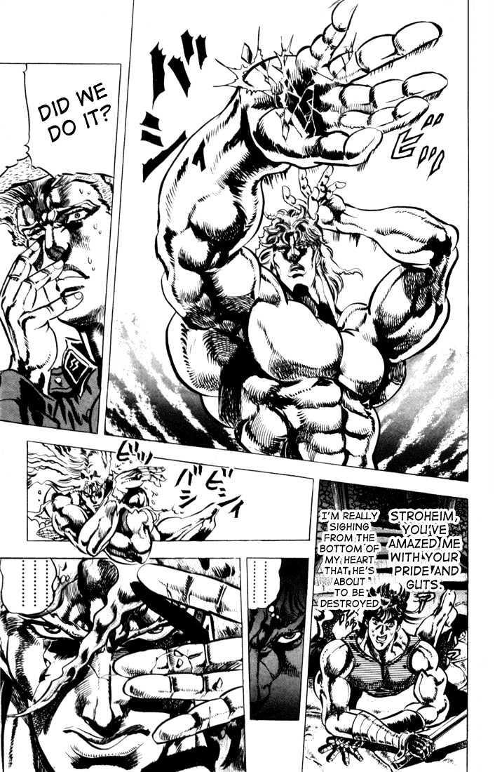 Jojo's Bizarre Adventure Vol.7 Chapter 61 : The End Of A Proud Man page 2 - 