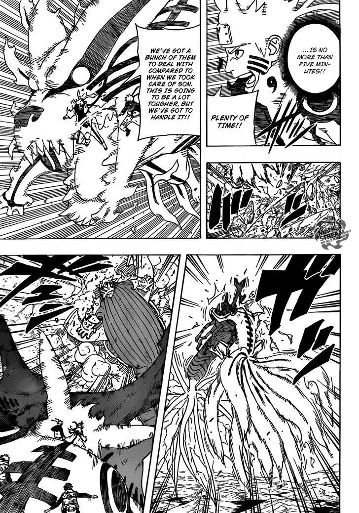 Vol.60 Chapter 571 – Tailed Beast Mode!! | 7 page