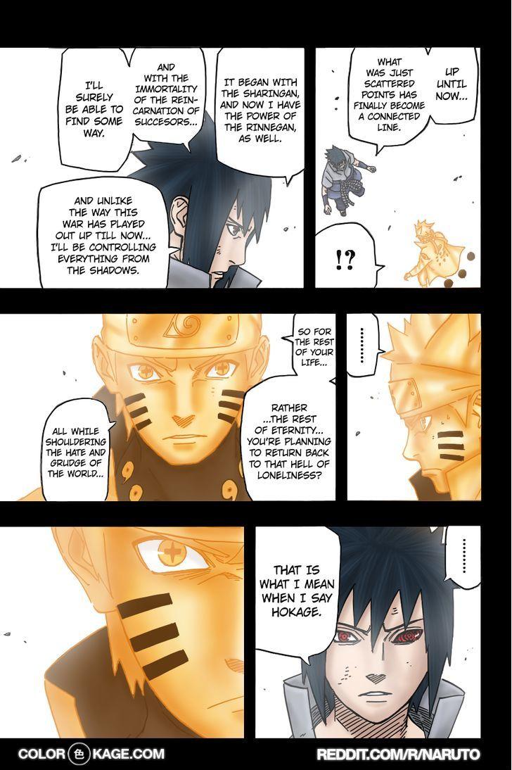 Naruto Vol.72 Chapter 696.1 : Naruto And Sasuke (3)  