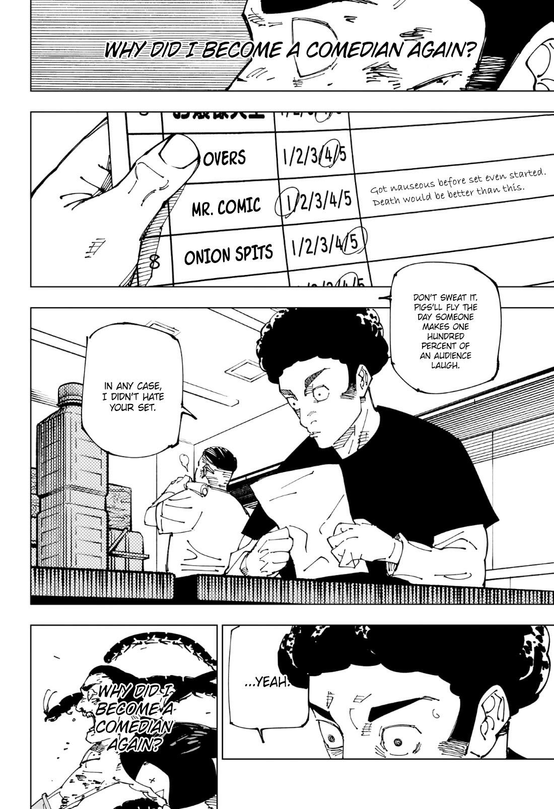 Jujutsu Kaisen Chapter 241: Idiot Survivor!! ~Move On Up~ page 7 - Mangakakalot